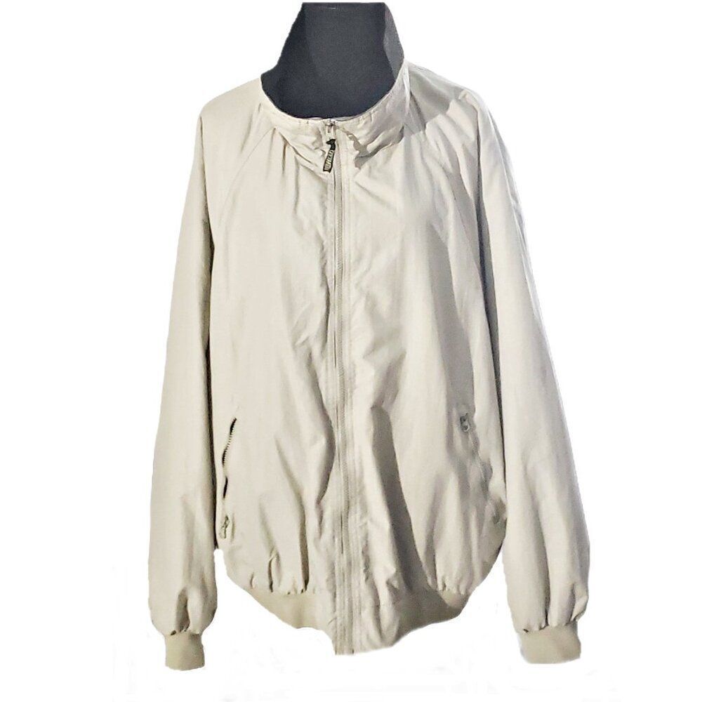 RedHead Cream Grey Fleece Lined B & T Men's Full Zip with Phone Pocket Size 3X